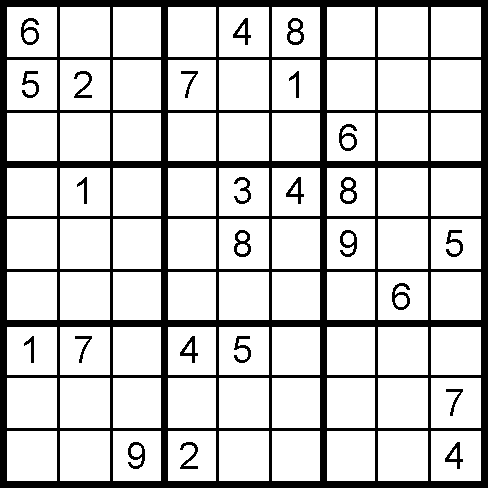 Sudoku Puzzle Printable on Sudoku Puzzle  Puzzle  1344