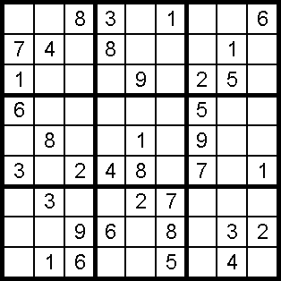 Mirroreyes Crossword Puzzles on Sudoku Puzzle  2005 Series A   1