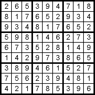 Mirroreyes Crossword Puzzles on Sudoku Solution  Puzzle  758